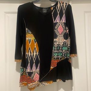 Fresh Groove XL top in beautiful patterns